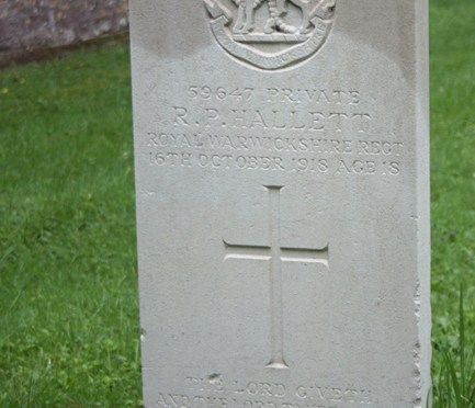 CWG: Private Roberts Hallett