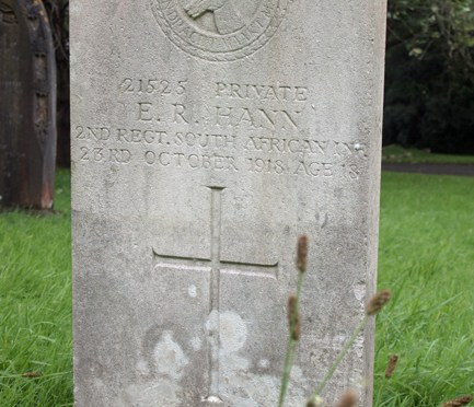 CWG: Private Edwin Hann