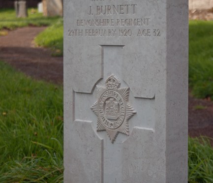 CWG: Private James Burnett