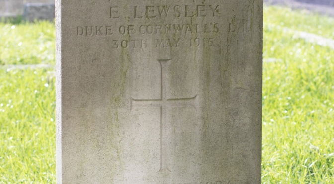 CWG: Private Edward Lewsley